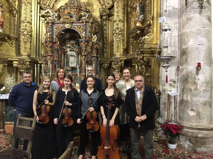 Alocén recibe la Navidad con un Concierto de Violín en la Iglesia Parroquial