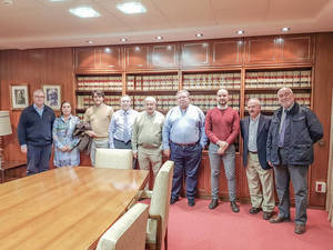 Reunión de aparejadores y arquitectos de CLM para crear una mesa de trabajo conjunta