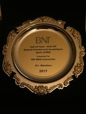 Los empresarios del grupo BNI Innovación de Guadalajara son premiados en EE.UU.