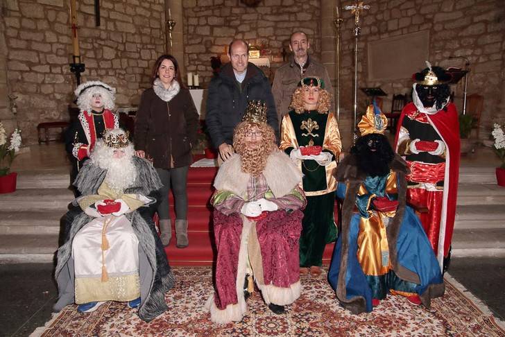 Los Reyes Magos han visitado esta tarde, y volverán a hacerlo mañana, La Alcarria parejana