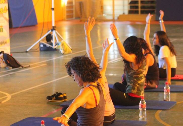 Intenso Maratón de Fitness en Cabanillas del Campo