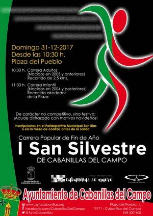 Cabanillas estrena Carrera San Silvestre este 31 de diciembre