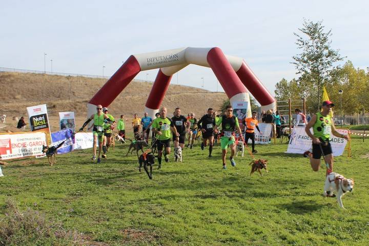 Comienza el IX Circuito Provincial de Canicross con gran participación en Yebes-Valdeluz