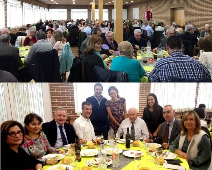 Más de 200 personas en la comida de hermandad de la Asociación de Pensionistas por Enfermedad e Invalidez de Guadalajara