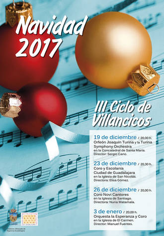 El próximo martes comienza en la Concatedral de Santa María el III Ciclo de Villancicos