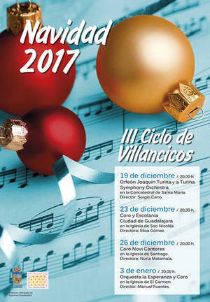 El próximo martes comienza en la Concatedral de Santa María el III Ciclo de Villancicos