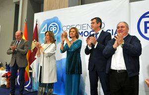 Cospedal asegura que el PP volverá a gobernar en la región para devolver la esperanza a los castellano-manchegos