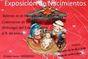 El Monasterio cisterciense de Brihuega acoge una Exposición con más de 200 belenes