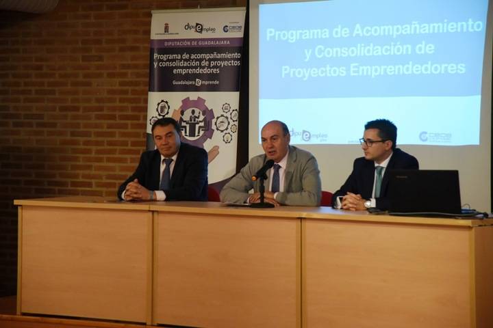 La Diputación de Guadalajara facilita asesoramiento personalizado a otros 23 proyectos emprendedores de la provincia