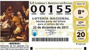 El 155, el número más demandado para el Sorteo de Navidad se vende en Castilla-La Mancha