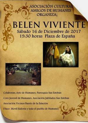 Amigos de Humanes organiza su tercer Belén Viviente