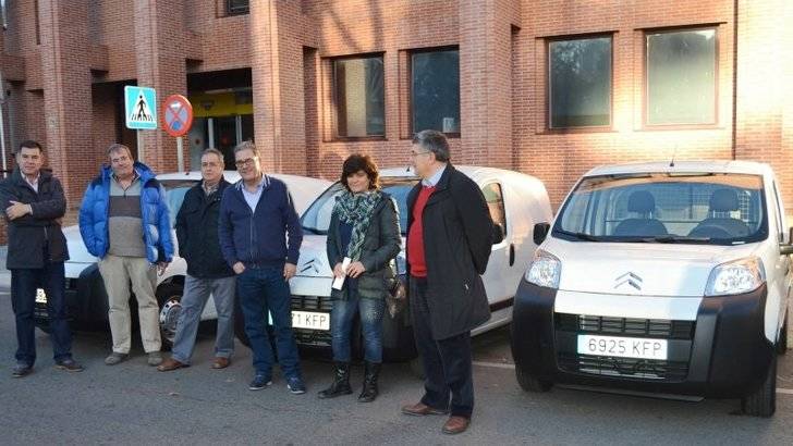 La Junta entrega cuatro vehículos a las Oficinas Comarcales Agrarias de Guadalajara