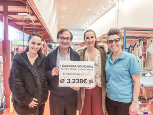La I Carrera solidaria de El Corte Inglés y la Fundación Nipace recauda más de 3.000 euros
