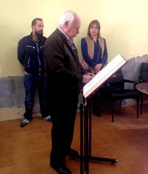 Ángel Gorro toma posesión como nuevo alcalde de Mandayona