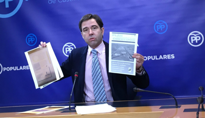 El PP critica a Page por presentar en Guadalajara un plan "21 años después de anunciarlo cuando era portavoz"