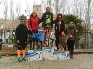 Celebrada con éxito en Trillo una novedosa prueba de trail con perro