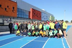 Las pistas de atletismo del CDM Valdeluz están listas para acoger pruebas del circuito provincial y regional