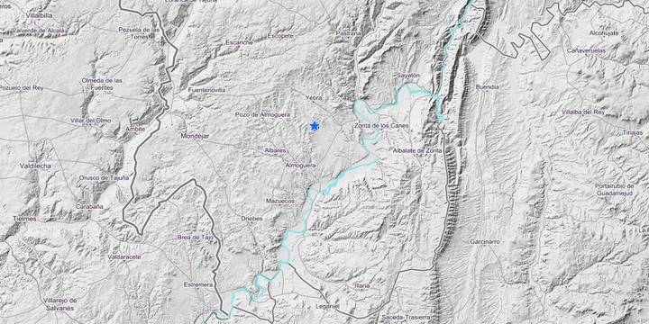 Susto y sobresalto en Yebra por un terremoto de 3,7 grados durante la madrugada