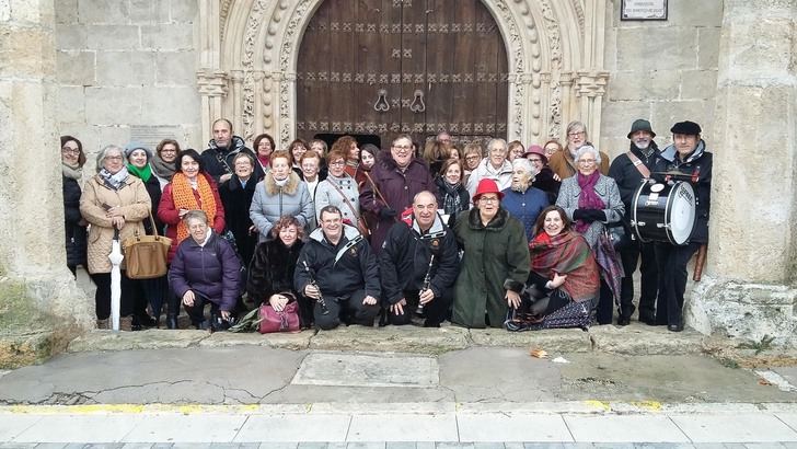 Rosa Ruiz, alcaldesa de las Aguedas almorcileñas en el vigésimo aniversario de la fiesta