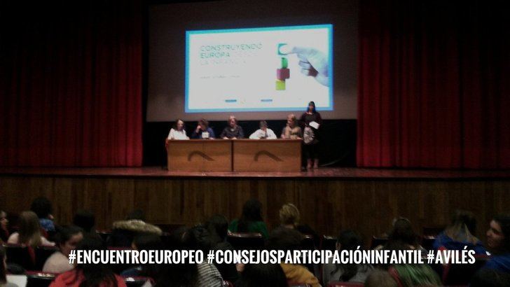 Dos jóvenes de Alovera participan en el I Encuentro de Consejos de Participación de Avilés