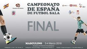 Azuqueca acoge este fin de semana el Campeonato de España de Fútbol Sala para Sordos