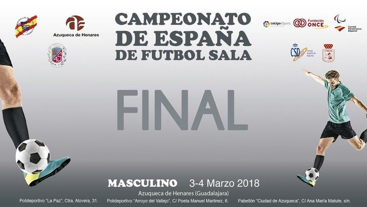 Azuqueca acoge este fin de semana el Campeonato de España de Fútbol Sala para Sordos