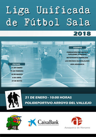 Azuqueca pone en marcha su I Liga Unificada de Fútbol Sala