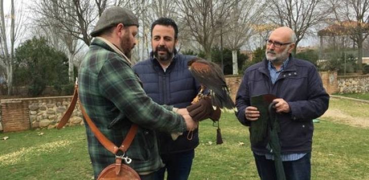 El ayuntamiento de Azuqueca empieza a utilizar aves de cetrería para controlar la población de palomas