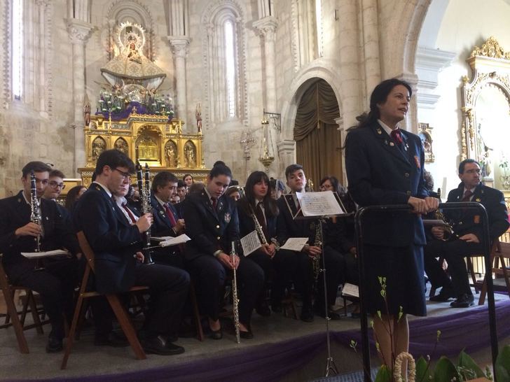La Banda de Música de Brihuega adelanta la Semana Santa con un concierto de marchas procesionales en homenaje a sus 150 años