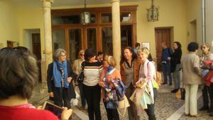 Representantes de entidades, asociaciones culturales, guías turísticos y blogueros de Madrid han visitado este jueves Guadalajara