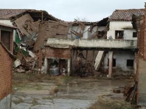 Los bomberos del Consorcio de la Diputación atendieron ayer 11 avisos por el temporal en la provincia de Guadalajara