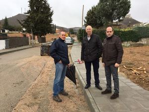 Diputación acomete obras de renovación de redes y del pavimento en Jadraque y Castilblanco de Henares