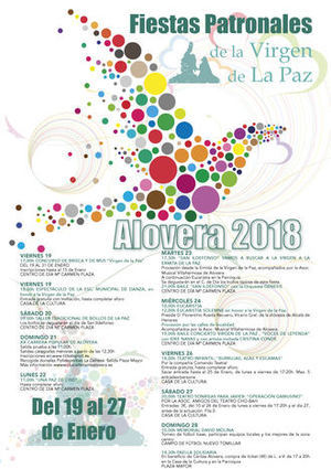 Alovera celebrará las fiestas de la Virgen de la Paz del 19 al 28 de enero