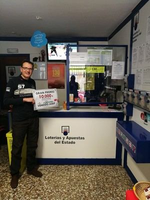 Premio tercera categoría del Joker de la Primitiva en Trillo