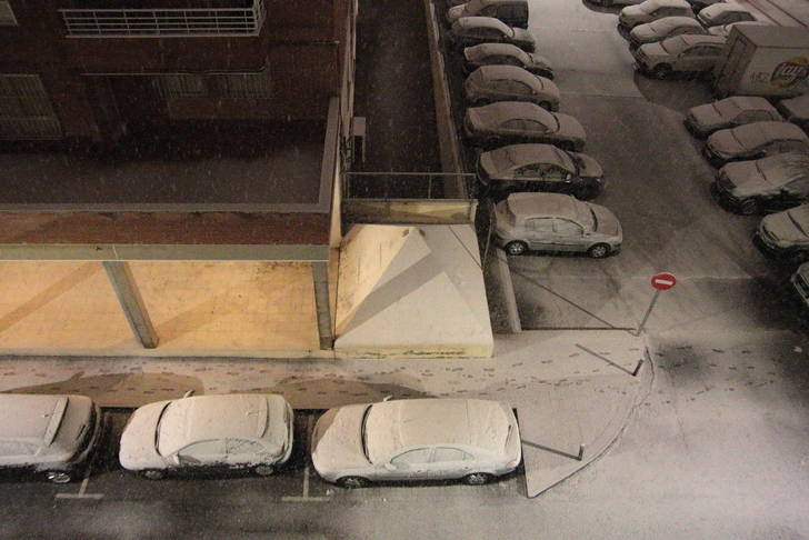 Las intensas precipitaciones de nieve y lluvia dejan hasta 41,6 litros por metro cuadrado en Guadalajara