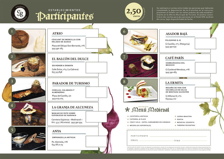 Descubre cómo comerte Sigüenza en ocho bocados medievales