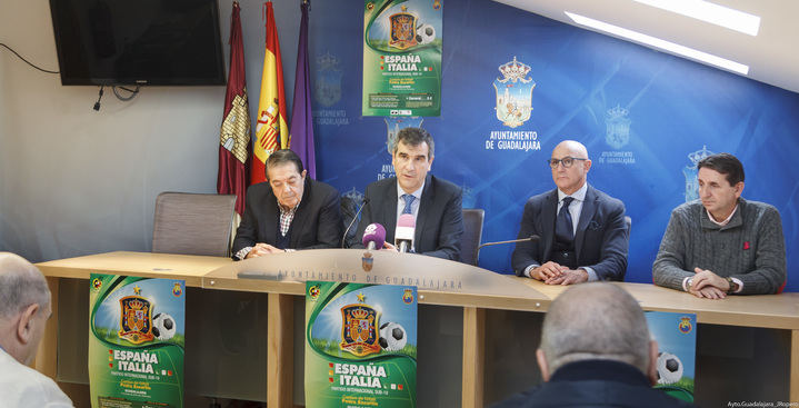 Guadalajara, escenario del duelo entre las selecciones sub 19 de fútbol de España e Italia