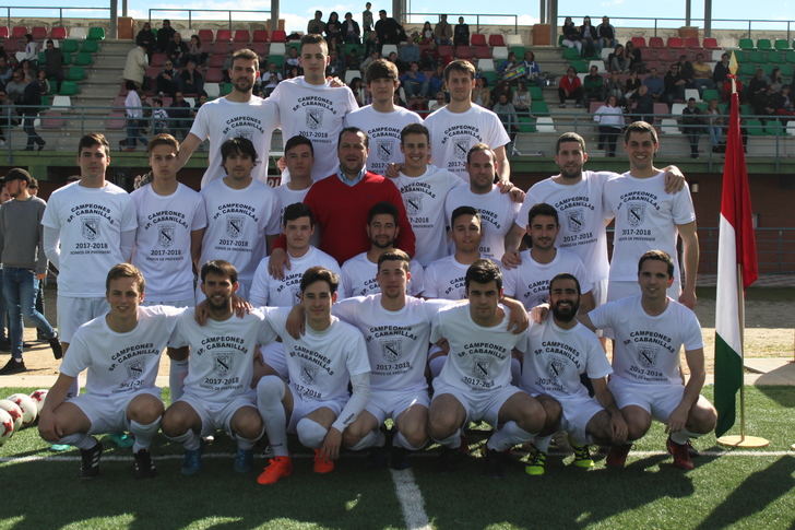 Reconocimiento este sábado al Sporting Cabanillas por su ascenso