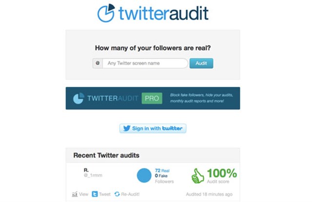 Cinco herramientas para saber si tienes seguidores falsos en Twitter