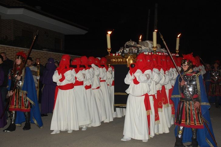 Yunquera de Henares celebrará el Viernes Santo la multitudinaria procesión del Santo Entierro y de las Antorchas 