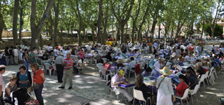 Magnífica acogida del Encuentro de Encajeras de Bolillos en Brihuega