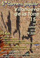 El domingo se celebrará la VI Carrera Popular de Villanueva de la Torre