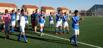 El C.D. Yunquera se proclama subcampeón de liga con goleada ante el C.D. Sacedón (8-0)