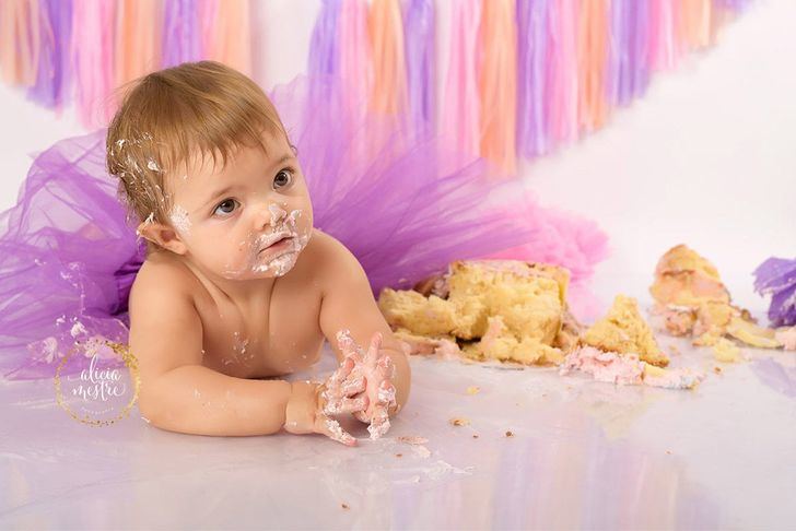 Cake Smash, la nueva forma de celebrar el primer cumpleaños