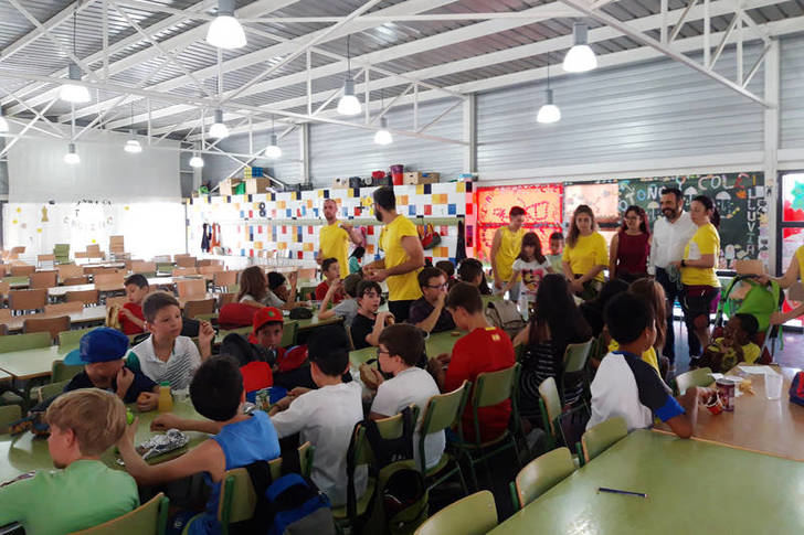 El campamento urbano del colegio La Paloma de Azuqueca sigue admitiendo nuevas incorporaciones