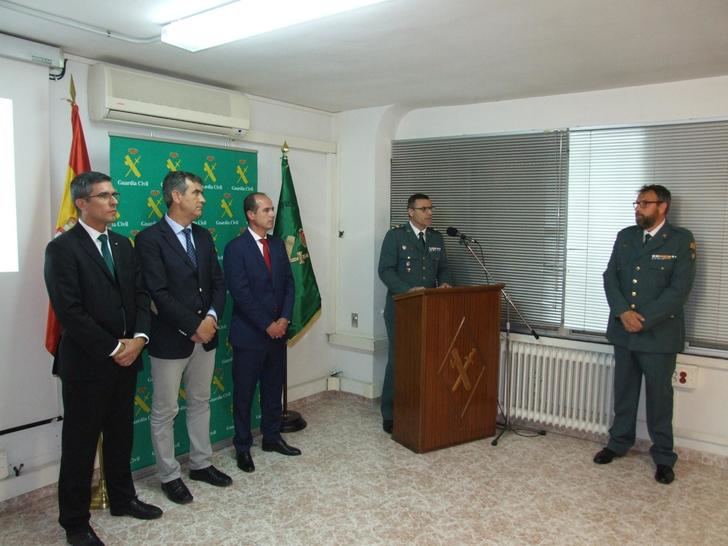 La Comandancia de Guadalajara conmemora los 175 años de la fundación de la Guardia Civil