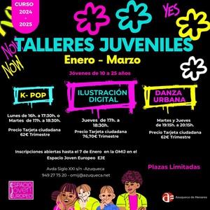 Inscripciones abiertas para talleres de K-Pop, ilustración y danza urbana en Azuqueca