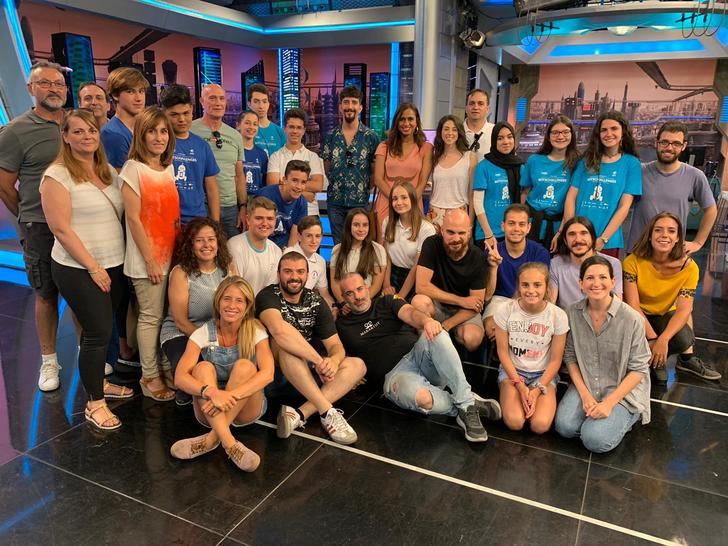 Los ganadores de la competición de robótica del CEEI de Guadalajara visitan El Hormiguero