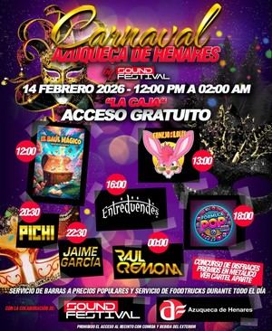 Fiesta de Carnaval en La Caja este sábado