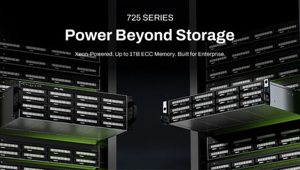TerraMaster presenta su nueva serie 725 de NAS en rack para empresas con tecnología Xeon